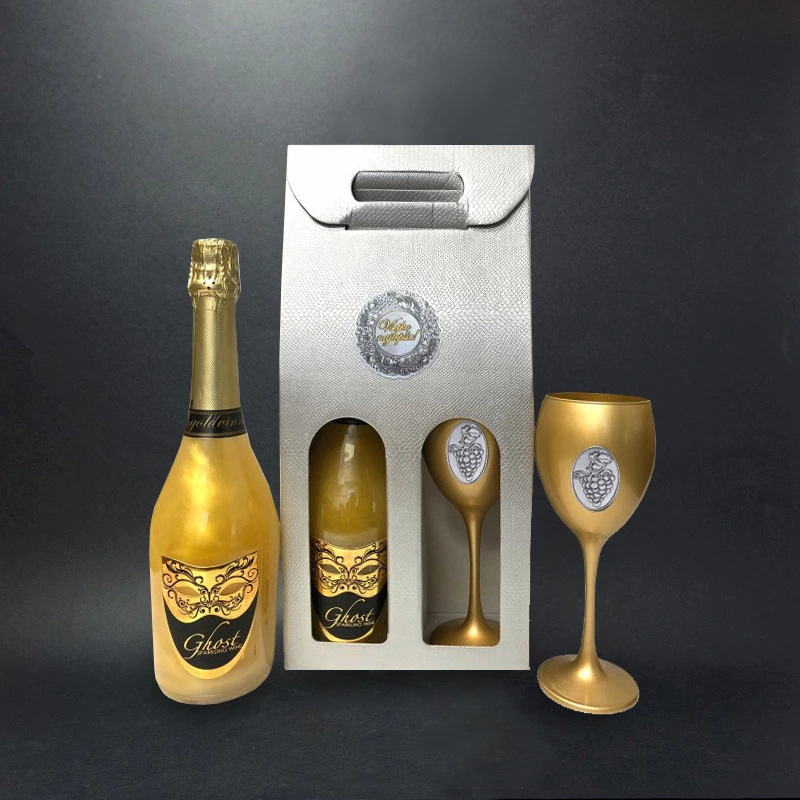 Darčekový set GHOST GOLD s farebným pohárom