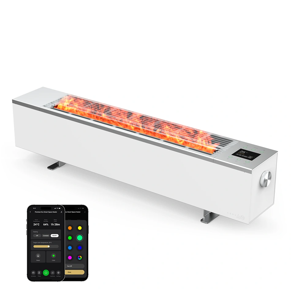 Smart ohrievač Premium SPACE FIRE HEATER, biely