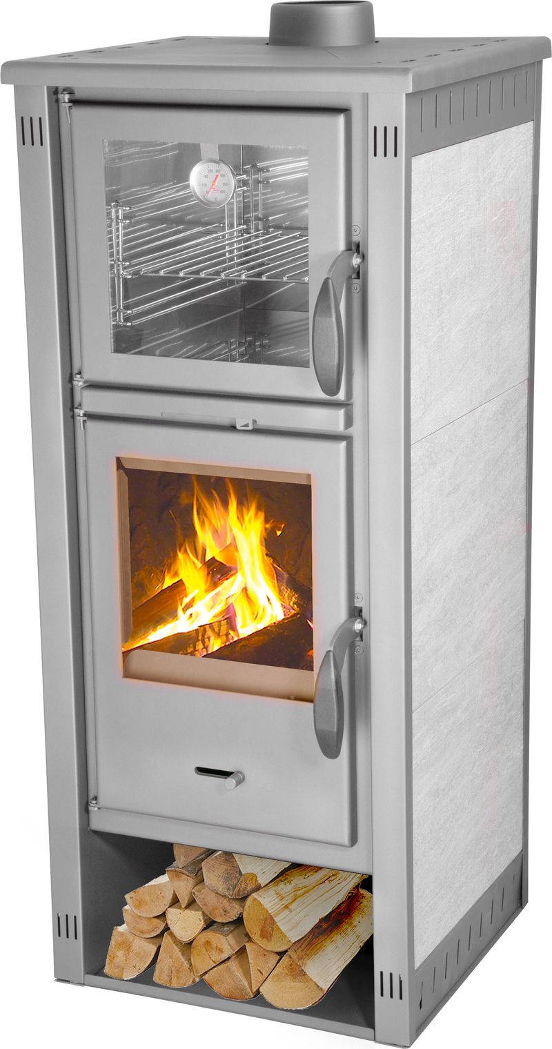 Krbové kachle Thalia Pella SG Ceramic, 5,4 kW, s rúrou na pečenie