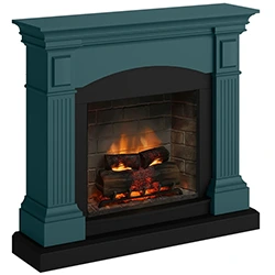 Elektrický krb Tagu Magna Soft Turquoise - Powerflame 2