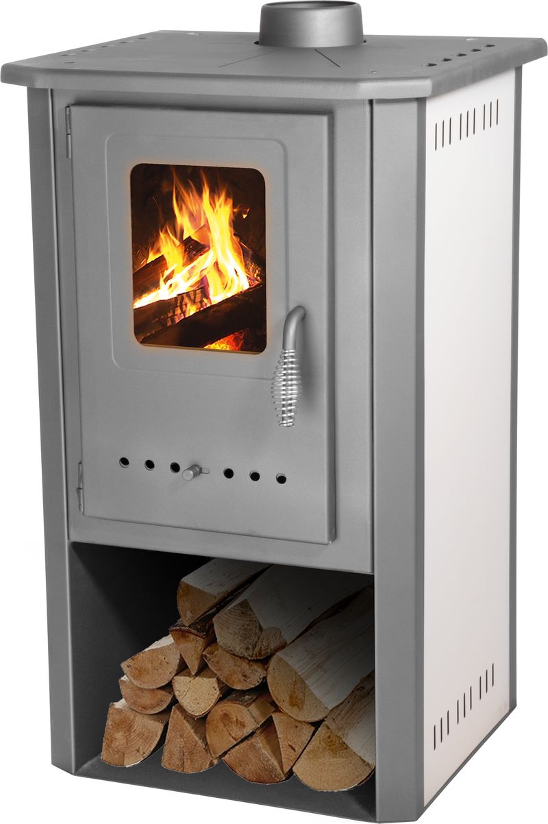 Krbové kachle Thalia Pella, 5,4 kW, 120 mm, béžové