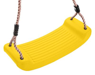 Detská hojdačka plastová LEQ ABELLA - žltá
