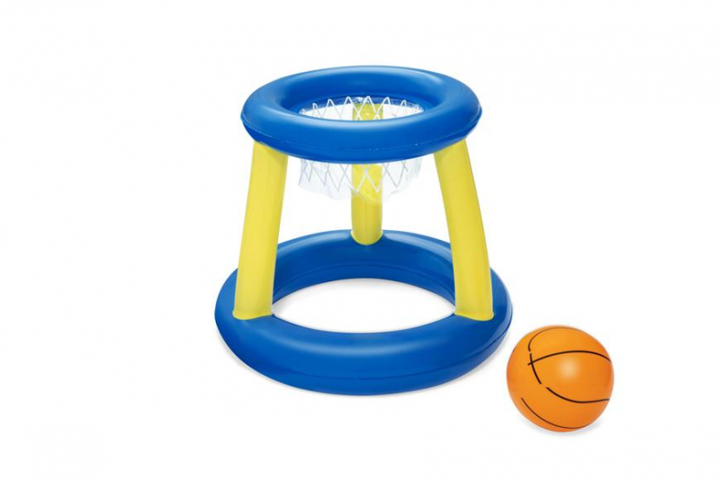 Hračka Bestway® 52418, Splash 'N' Hoop - nafukovacia, lopta a kôš do vody